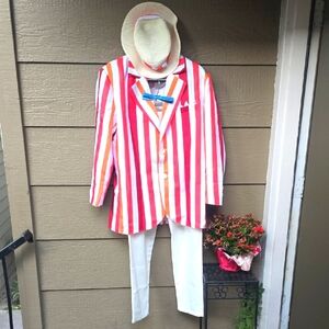 Adult Men's Mary Poppins Berr Barber Shop  1920s Costume M Halloween theater